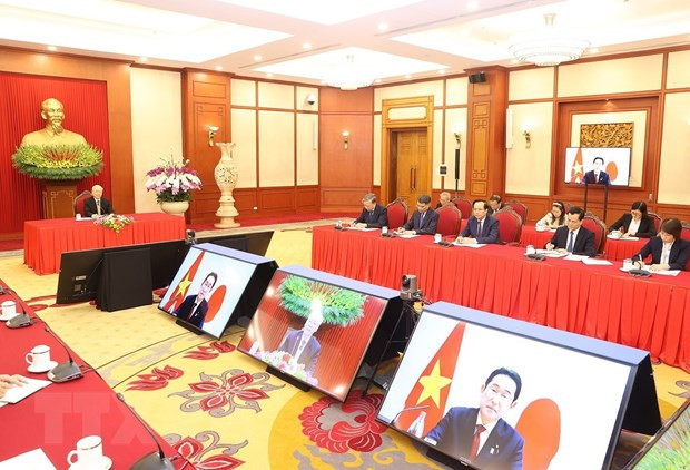 Tổng Bí thư: Đề nghị Nhật Bản hỗ trợ Việt Nam thực hiện công nghiệp hóa, hiện đại hóa đất nước