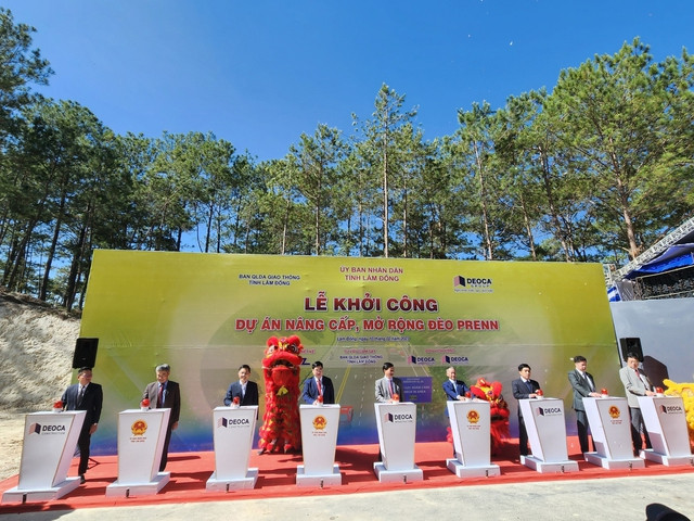 Lâm Đồng: Khởi công nâng cấp mở rộng đèo Prenn