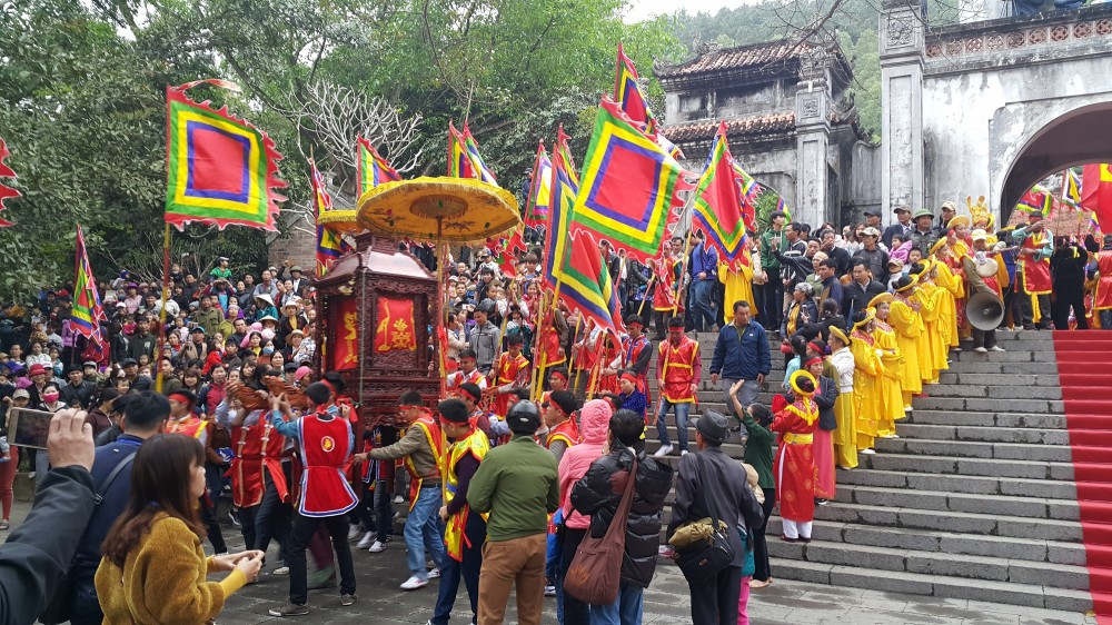 Lễ hội đền Bà Triệu là Di sản văn hóa phi vật thể quốc gia