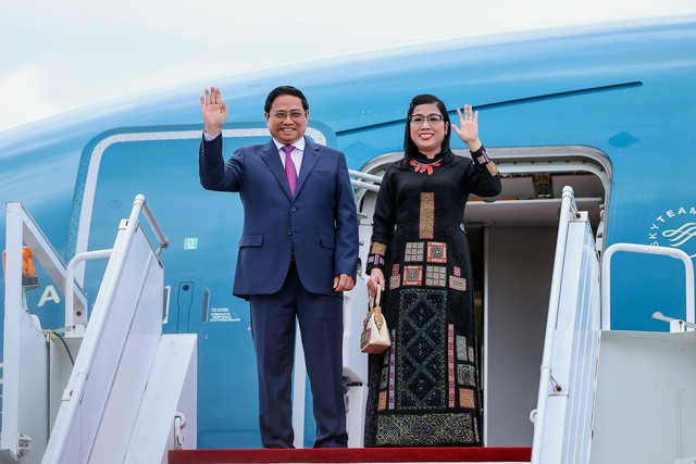 Thủ tướng Phạm Minh Chính bắt đầu thăm chính thức Brunei Darussalam