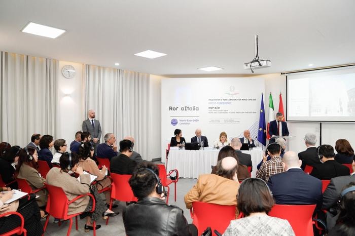 Roma xúc tiến quảng bá chiến dịch ứng cử đăng cai World Expo 2030 tại Việt Nam