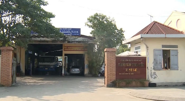Khám xét khẩn cấp hai Trung tâm Đăng kiểm xe cơ giới Thừa Thiên Huế