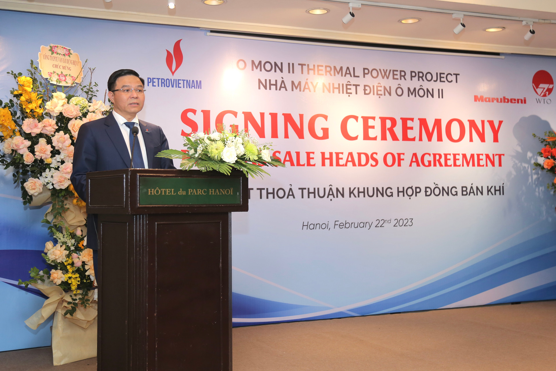 Petrovietnam ký kết thỏa thuận khung Hợp đồng bán khí cho Dự án Nhà máy nhiệt điện Ô Môn II