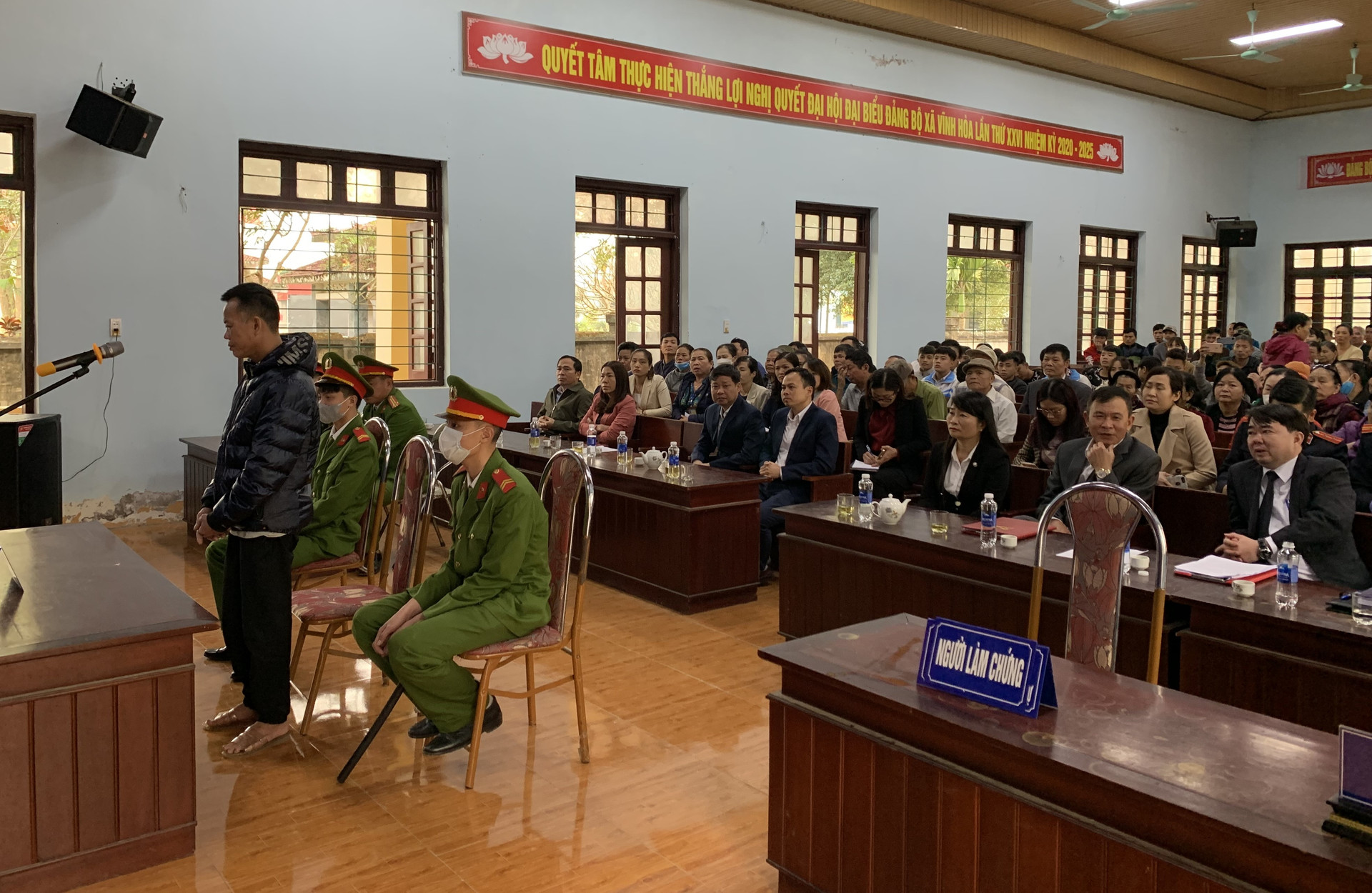 TAND huyện Vĩnh Lộc tổ chức xét xử lưu động kết hợp tuyên truyền, phổ biến giáo dục pháp luật