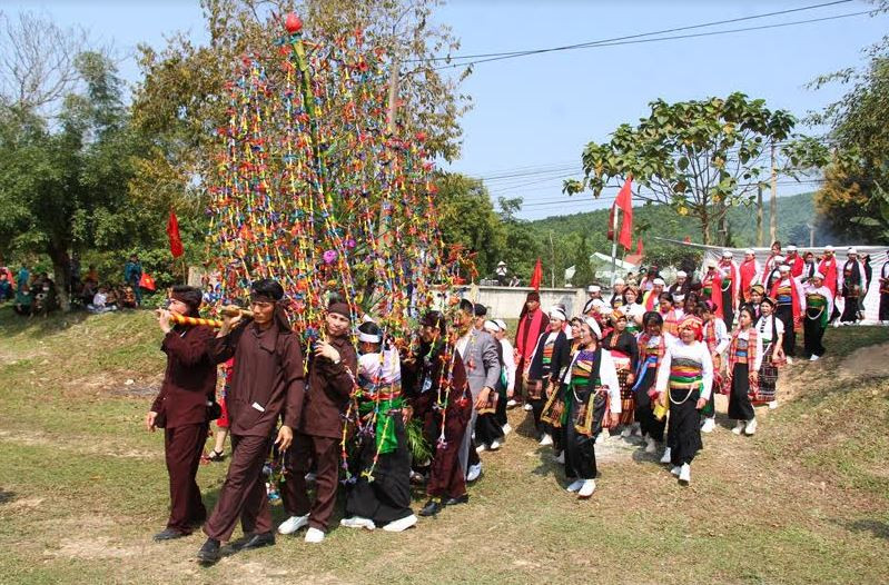 Khai hội Kin Chiêng Bọoc Mạy của đồng bào dân tộc Thái 