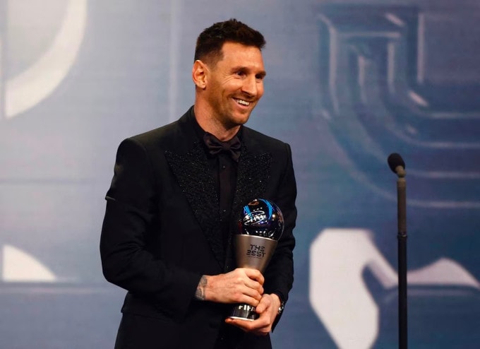 Messi đoạt giải FIFA The Best 2022