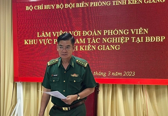 Bộ đội Biên phòng Kiên Giang đẩy mạnh tuyên truyền về chống khai thác IUU