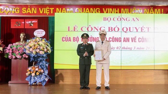 Trao quyết định bổ nhiệm Phó Giám đốc Công an Quảng Ninh