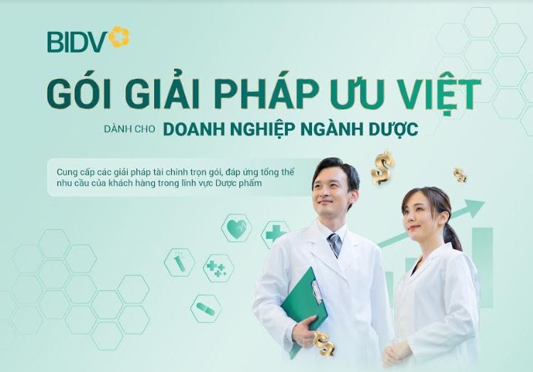 Giải pháp ưu việt dành cho ngành Dược từ BIDV