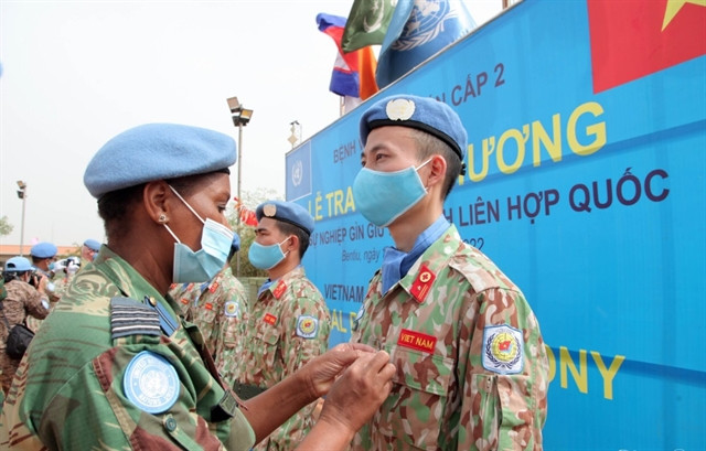 Liên hợp quốc đánh giá cao đóng góp của lực lượng gìn giữ hòa bình Việt Nam ở Nam Sudan
