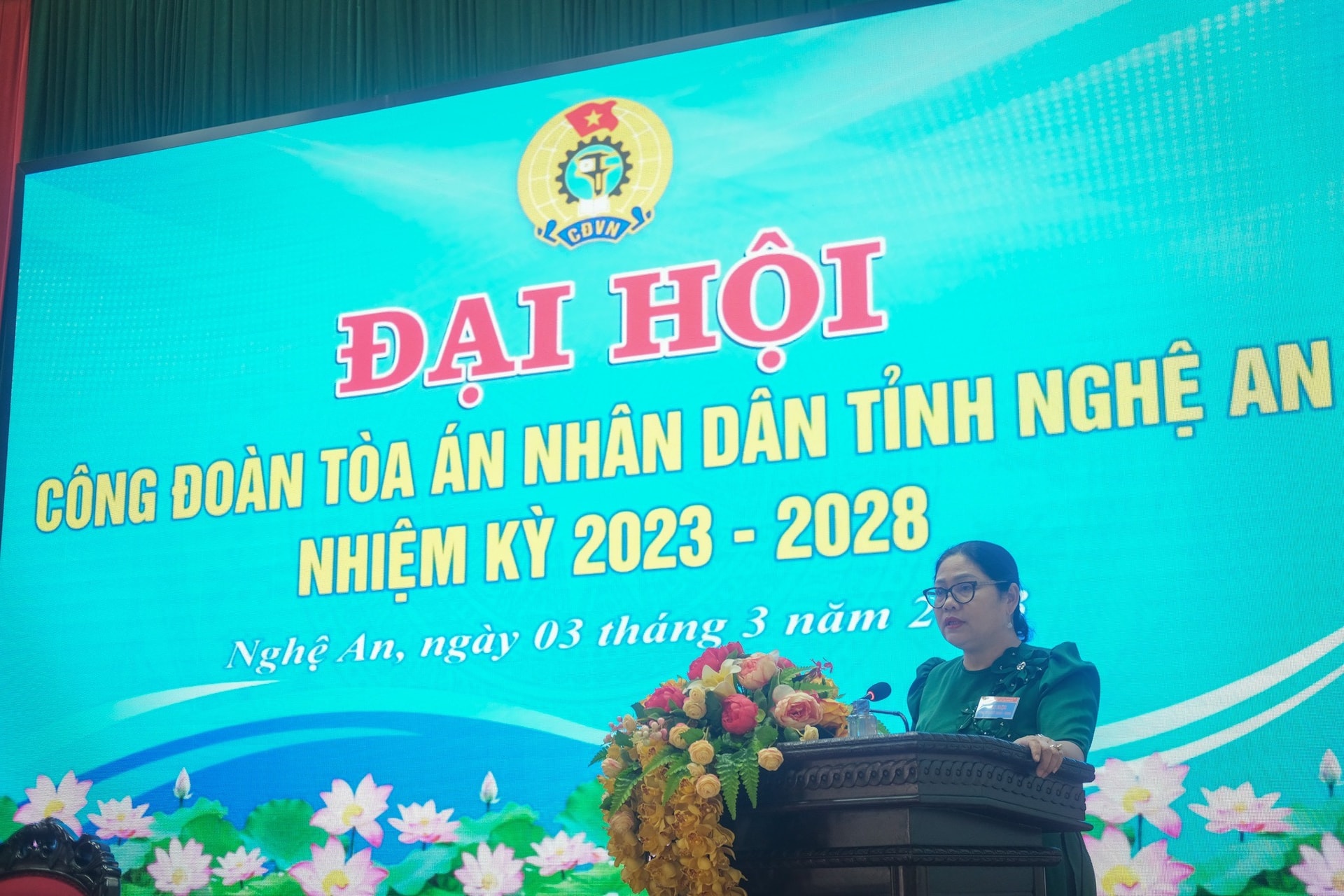 TAND tỉnh Nghệ An tổ chức Đại hội công đoàn nhiệm kỳ 2023 - 2028