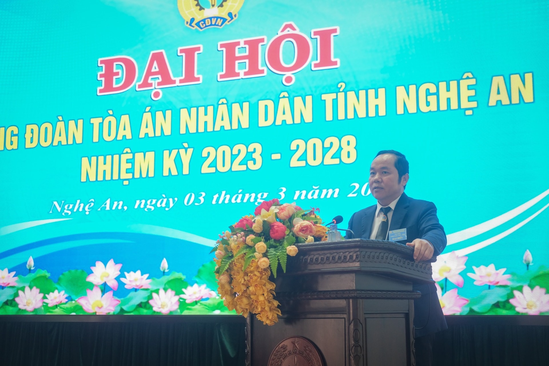 TAND tỉnh Nghệ An tổ chức Đại hội công đoàn nhiệm kỳ 2023 - 2028