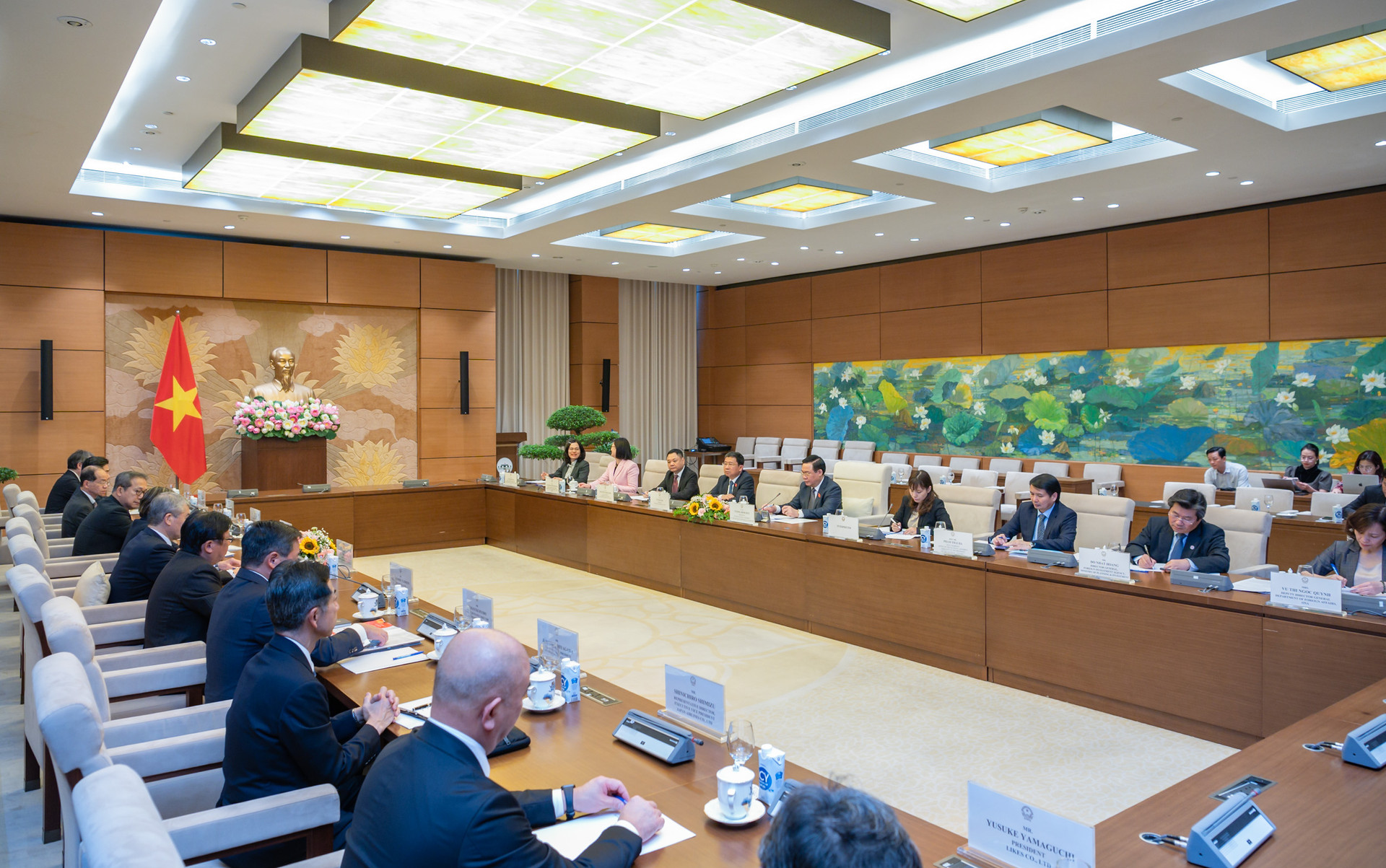 Chủ tịch Quốc hội: Gắn kết chặt chẽ hai nền kinh tế Việt Nam và Nhật Bản trên 4 nhóm lĩnh vực