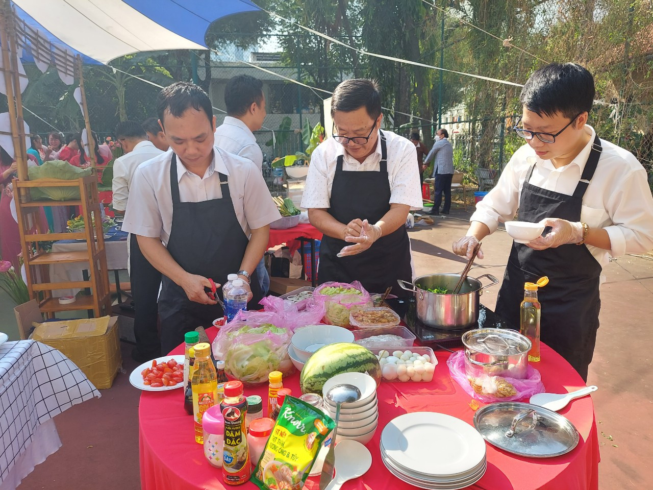 TAND TP.HCM tổ chức hội thi nấu ăn “Bữa cơm nhà”
