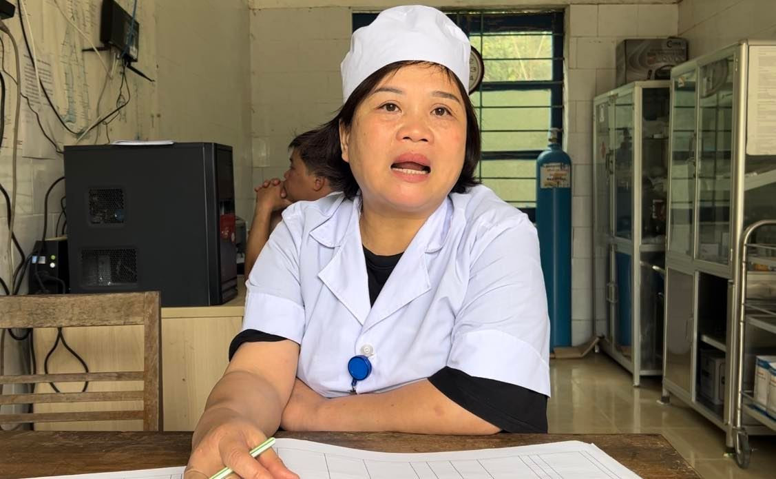 Trạm y tế thị trấn Sơn Lư xuống cấp