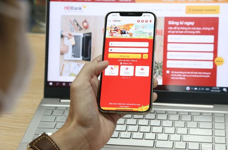 Tính năng “1 chạm” nâng cấp độ cho App HDBank 