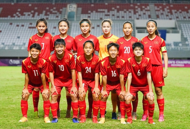 U20 nữ Việt Nam đại diện duy nhất bảng F dự VCK châu Á 2024