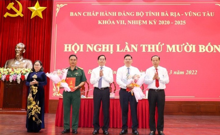 Ban Bí thư chỉ định 2 nhân sự tham gia Ban Chấp hành Đảng bộ tỉnh Bà Rịa – Vũng Tàu