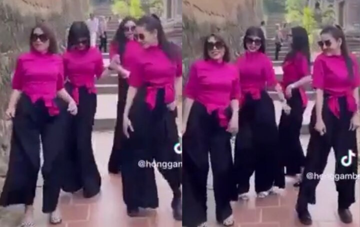 4 người phụ nữ quay clip nhảy phản cảm tại chùa Bổ Đà