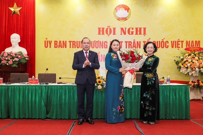 Bà Nguyễn Thị Thu Hà làm Phó Chủ tịch, Tổng thư ký Ủy ban Trung ương MTTQ Việt Nam