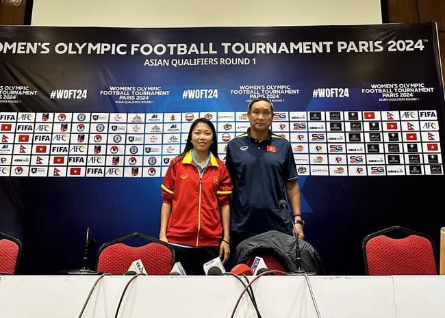 Đội tuyển nữ Việt Nam tự tin vượt qua vòng loại thứ nhất Olympic 2024