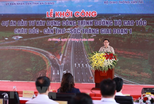 Thủ tướng phát lệnh khởi công dự án cao tốc Châu Đốc-Cần Thơ-Sóc Trăng -0