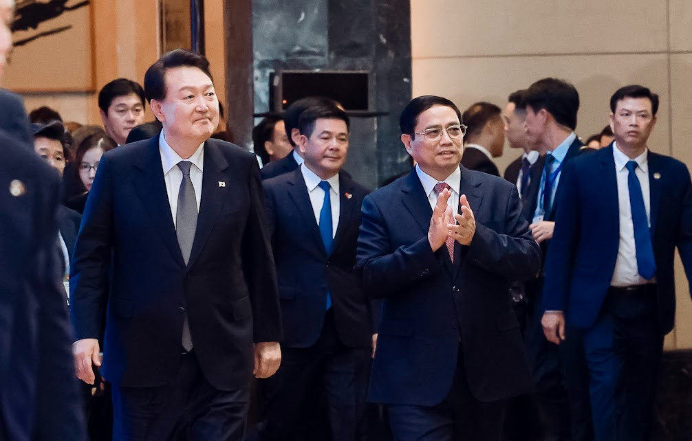 Thủ tướng: Kỳ vọng hợp tác kinh tế Việt Nam-Hàn Quốc đạt kết quả gấp 3, 4 lần hiện nay - Ảnh 1.