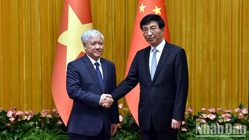 Tăng cường hợp tác giữa MTTQ Việt Nam và Chính hiệp Trung Quốc - Ảnh 1.