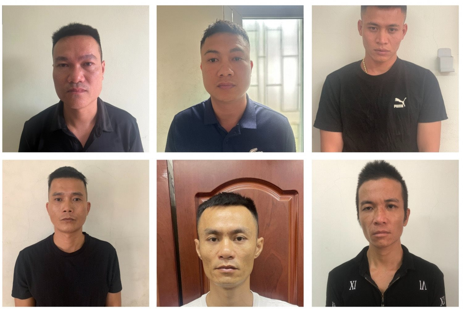  Chân dung nhóm đối tượng hoạt động "tín dụng đen" vừa bị Công an tỉnh Quảng Ninh bắt giữ.