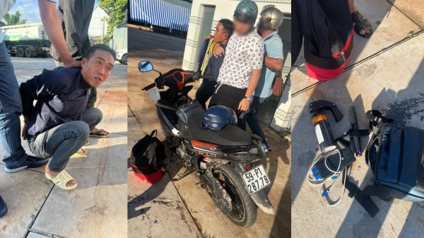 Chạy xe máy từ TP Hồ Chí Minh đến Bình Phước để cướp giật tài sản -0