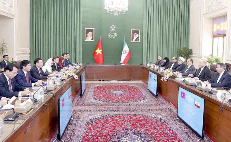Phát huy vai trò của Cơ quan lập pháp thúc đẩy quan hệ song phương Việt Nam - Iran -0