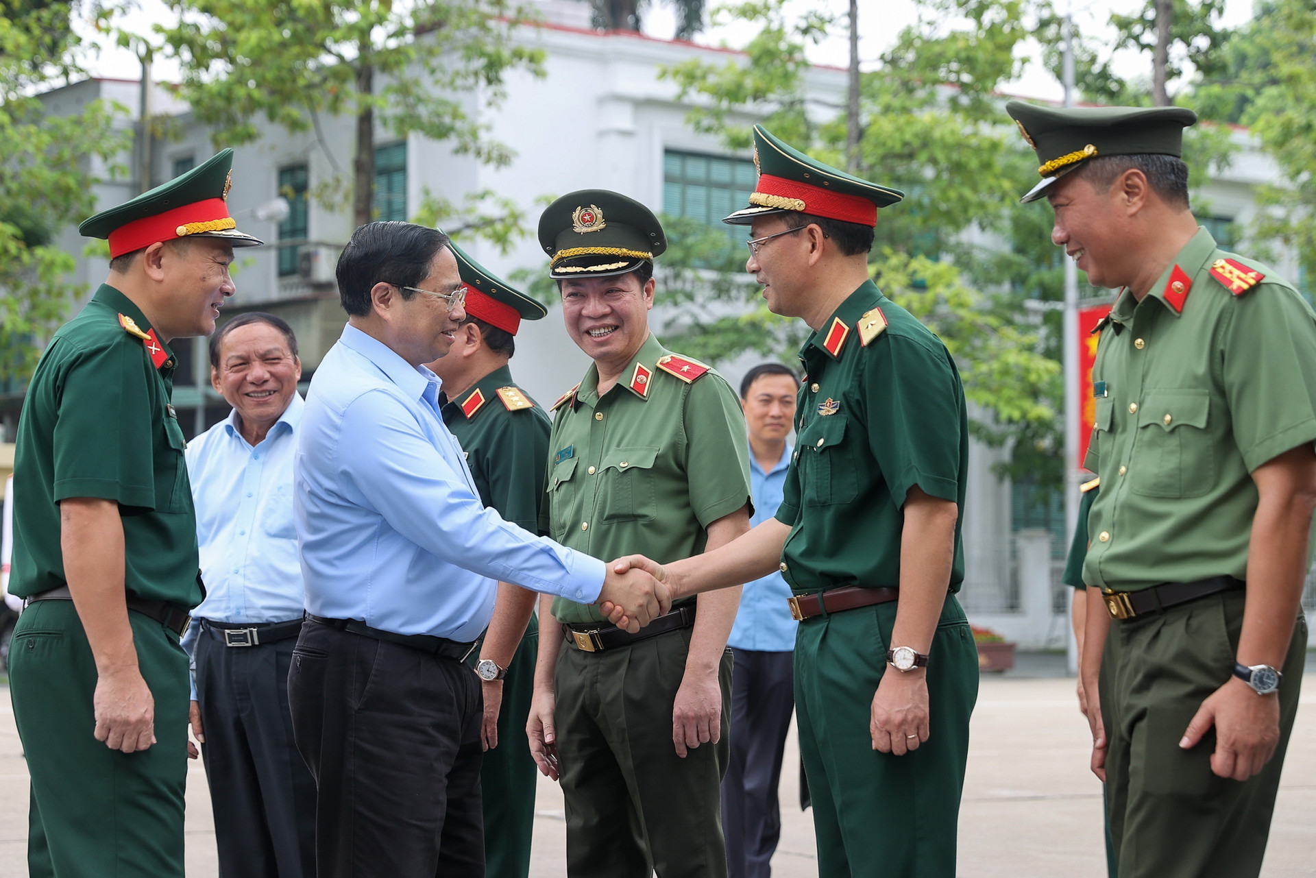 Thủ tướng Phạm Minh Chính kiểm tra công tác tu bổ định kỳ Lăng Chủ tịch Hồ Chí Minh - Ảnh 1.