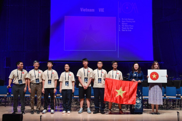 Việt Nam giành 4 Huy chương Olympic Thiên văn và Vật lý thiên văn quôc tế lần thứ 16 -0