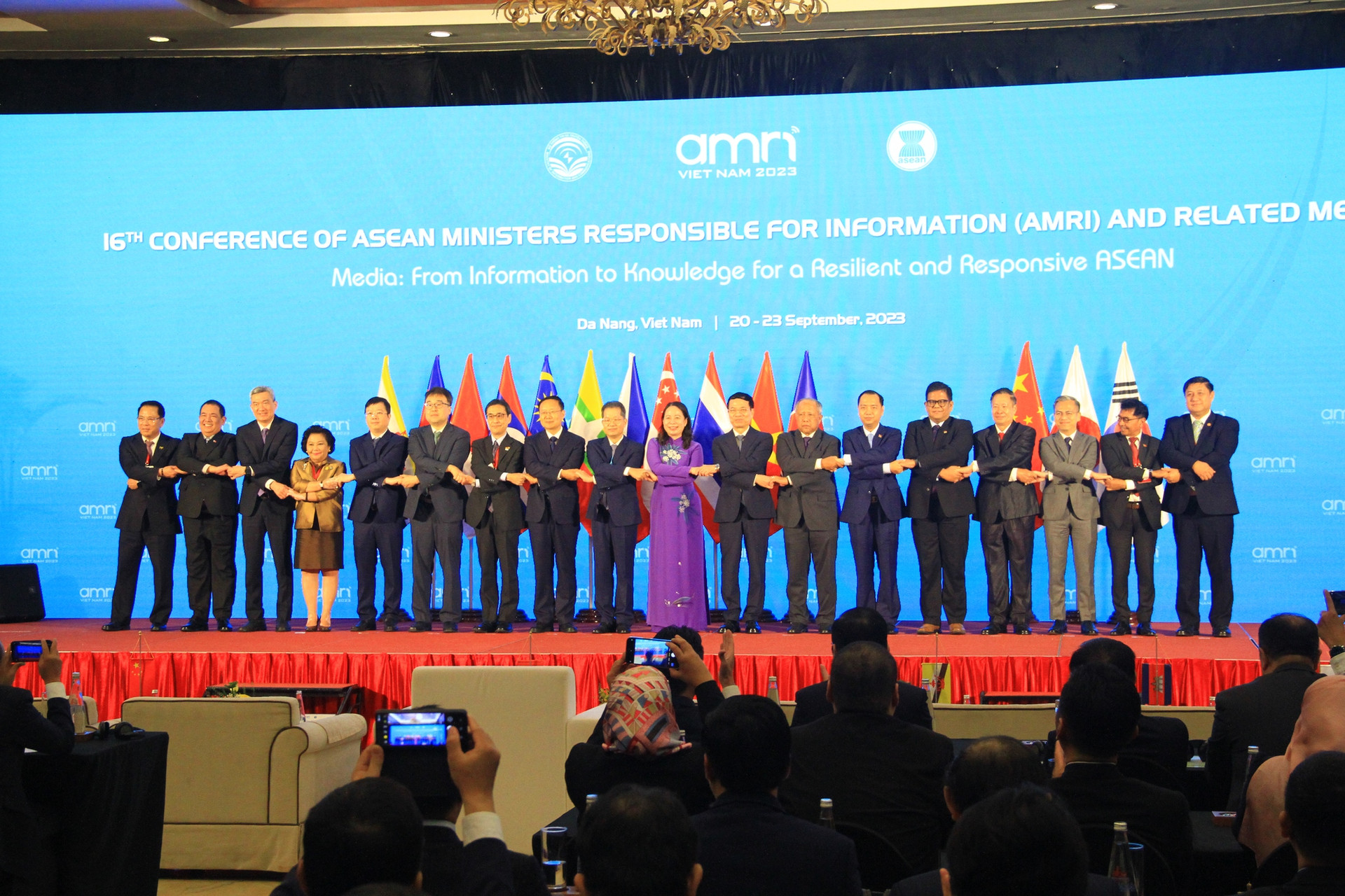Khai mạc Hội nghị Bộ trưởng Thông tin ASEAN lần thứ 16 - Ảnh 1.
