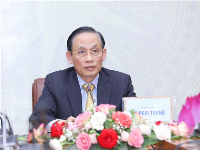 Đồng chí Lê Hoài Trung giữ chức Uỷ viên Ban Bí thư - Ảnh 1.