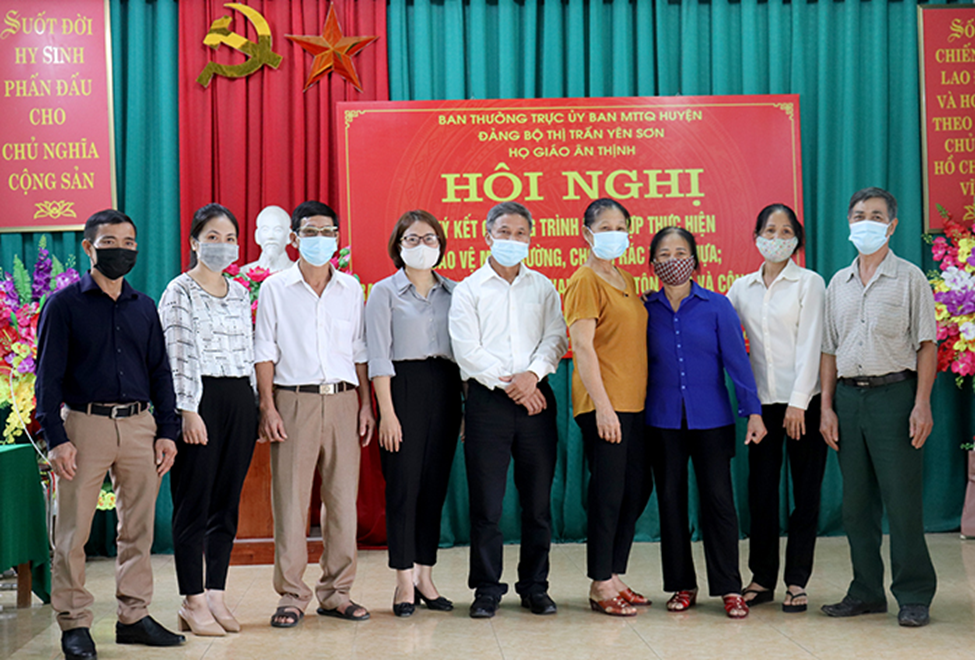 Các tín đồ tôn giáo ở Tuyên Quang chung tay bảo vệ môi trường
