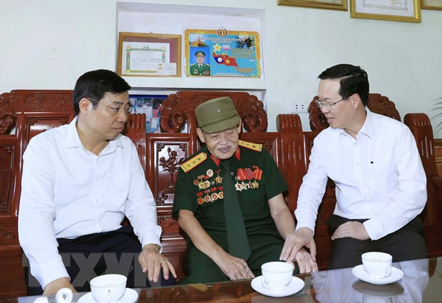 Hình ảnh hoạt động của Chủ tịch nước Võ Văn Thưởng tại Bắc Giang - Ảnh 5.