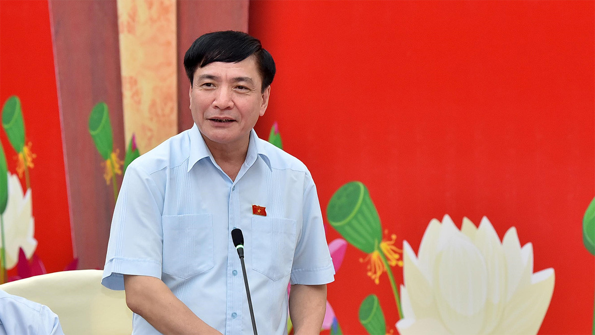 Chủ tịch Quốc hội Vương Đình Huệ làm việc với Ban Thường vụ Tỉnh ủy Sóc Trăng -0