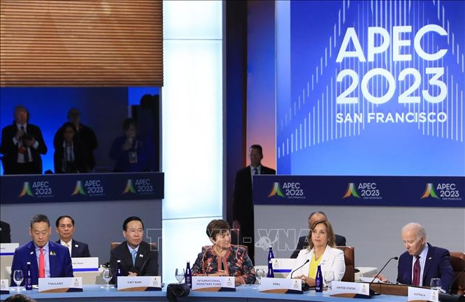 Chủ tịch nước Võ Văn Thưởng dự Hội nghị các Nhà Lãnh đạo các nền kinh tế APEC- Ảnh 1.