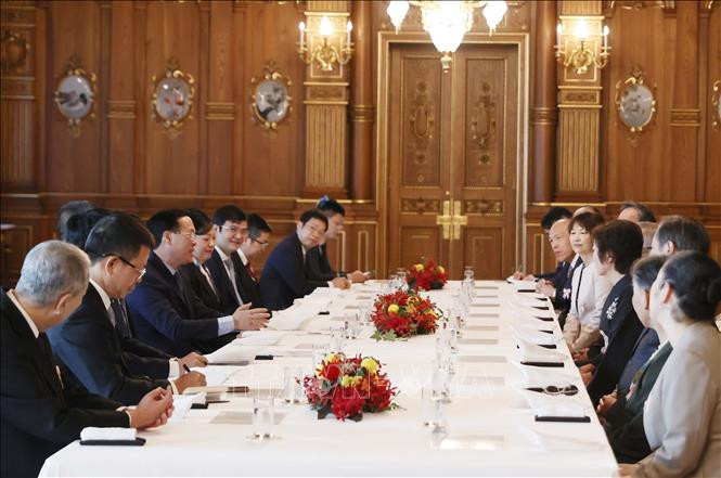 Chủ tịch nước gặp gỡ các gia đình tham gia Chương trình giao lưu thanh niên Việt Nam – Nhật Bản- Ảnh 2.