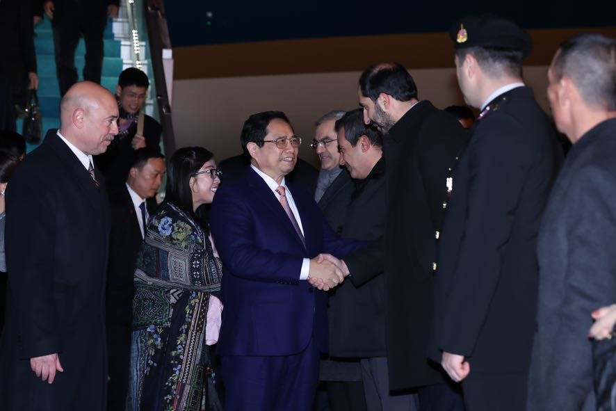 Thủ tướng Phạm Minh Chính tới Ankara, bắt đầu thăm chính thức Thổ Nhĩ Kỳ- Ảnh 1.