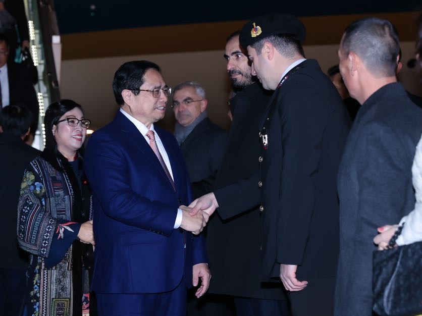 Thủ tướng Phạm Minh Chính tới Ankara, bắt đầu thăm chính thức Thổ Nhĩ Kỳ- Ảnh 2.