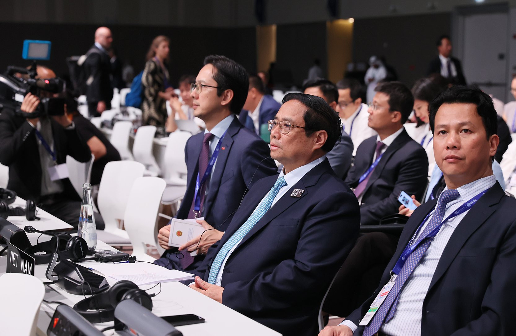 Chùm ảnh: Thủ tướng phát biểu tại Hội nghị Thượng đỉnh COP28- Ảnh 1.