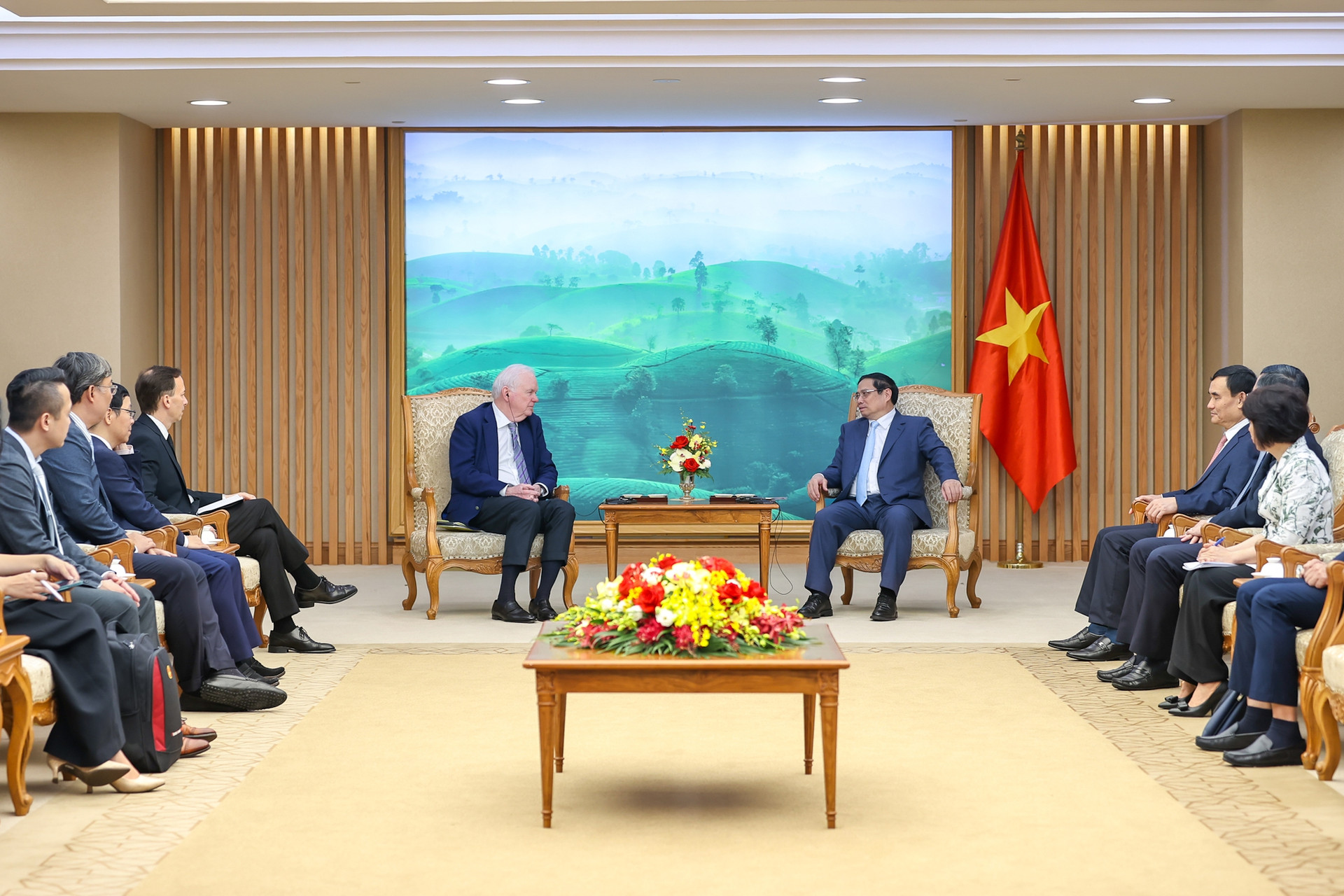 Thủ tướng tiếp Giám đốc Chương trình Việt Nam tại Đại học Harvard- Ảnh 3.