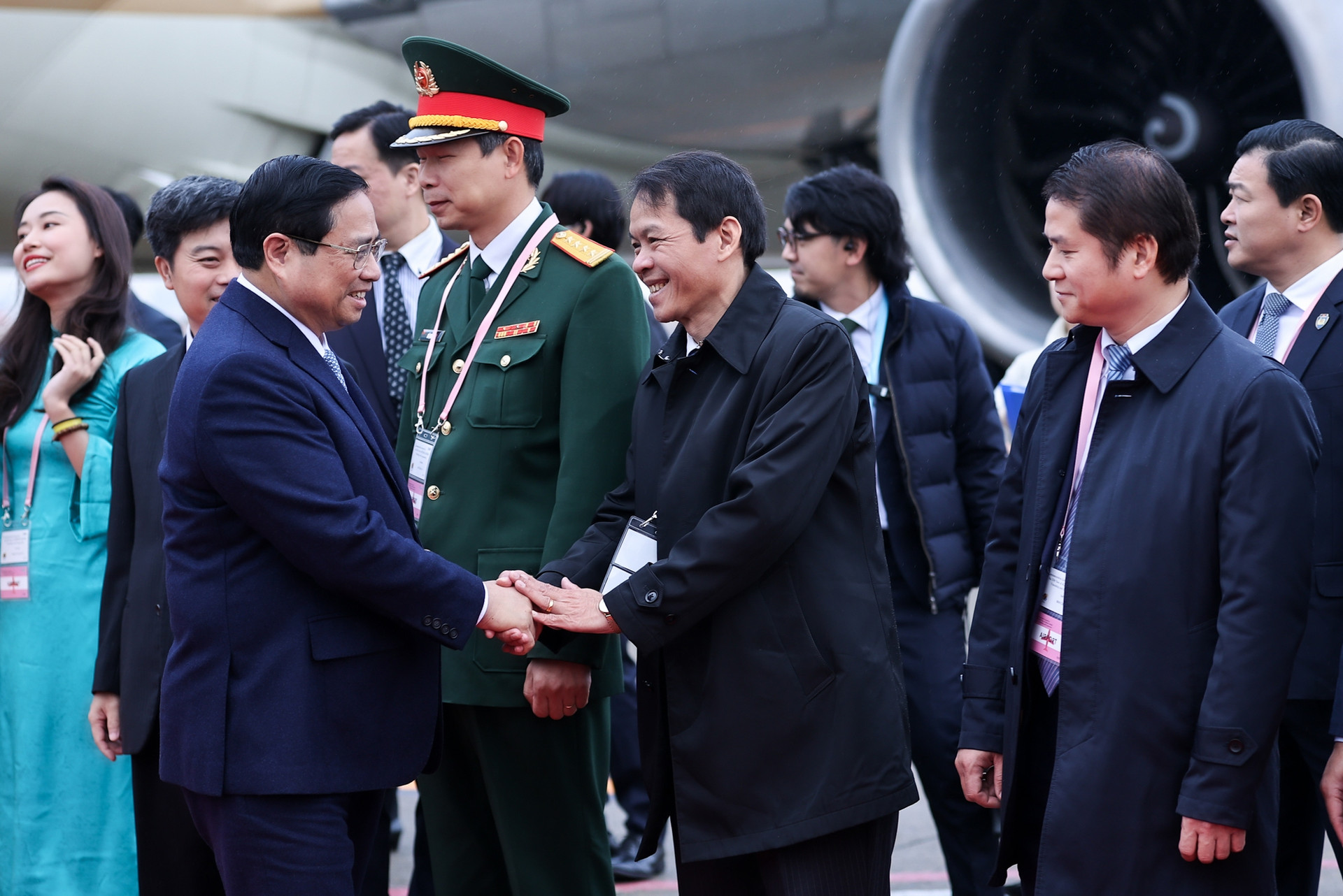 Thủ tướng Phạm Minh Chính tới Tokyo, bắt đầu chuyến công tác tại Nhật Bản- Ảnh 5.