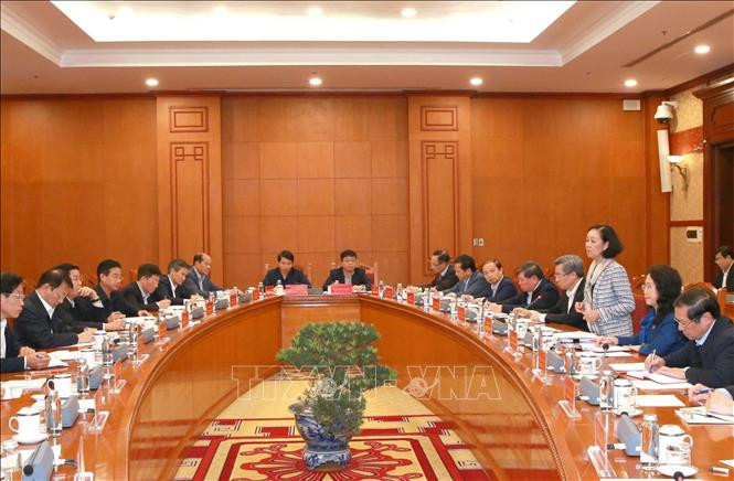 Thường trực Ban Bí thư Trương Thị Mai chủ trì Hội nghị giao ban công tác quý IV/2023- Ảnh 2.