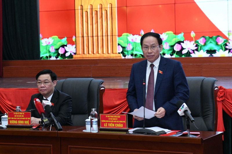 Chủ tịch Quốc hội làm việc với Ban Chấp hành Đảng bộ thành phố Hải Phòng- Ảnh 3.