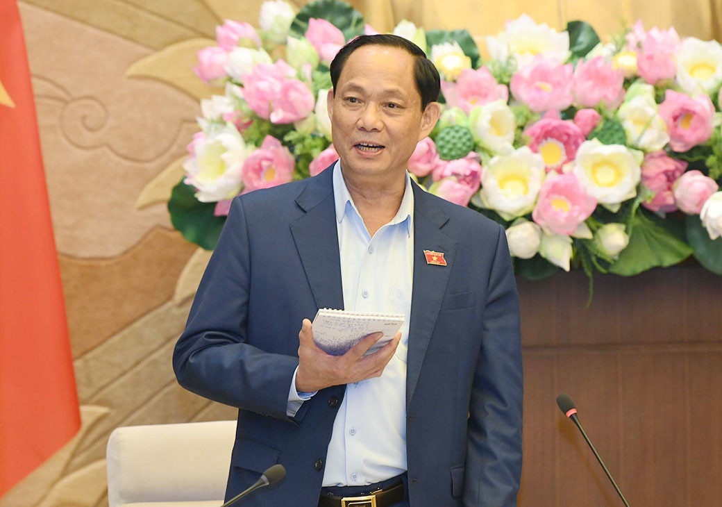 Chủ tịch Quốc hội Vương Đình Huệ làm việc với các cơ quan về chuẩn bị Kỷ niệm 80 năm Ngày Tổng tuyển cử đầu tiên bầu Quốc hội Việt Nam