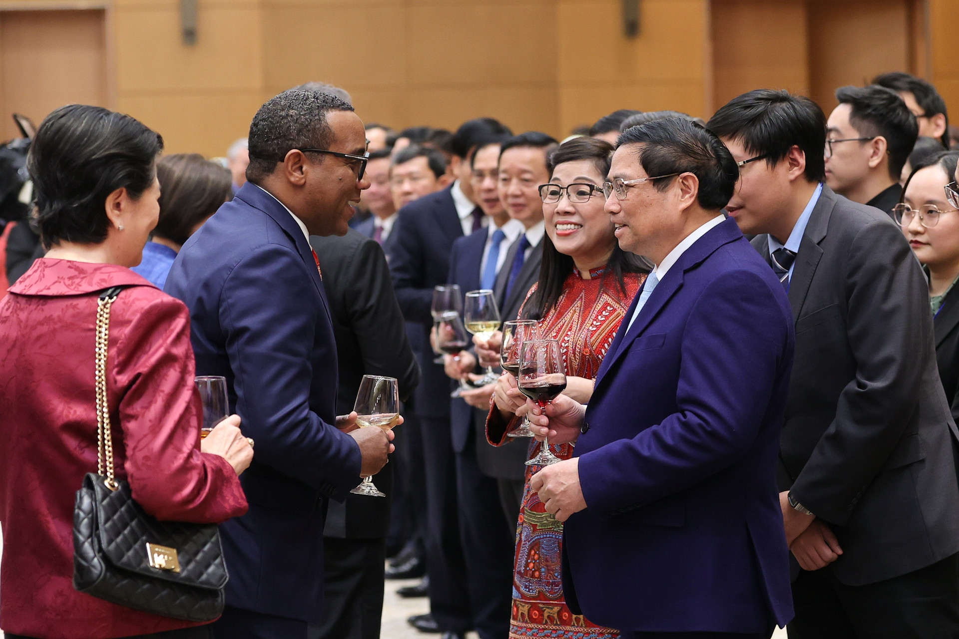 Thủ tướng Phạm Minh Chính: Thúc đẩy đoàn kết và hợp tác quốc tế là giải pháp nền tảng- Ảnh 7.