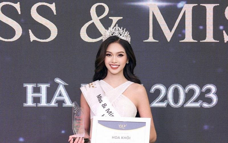 Hai thí sinh dân tộc thiểu số giành ngôi Nam vương, Hoa khôi cuộc thi Miss & Mister Hà Nội 2023